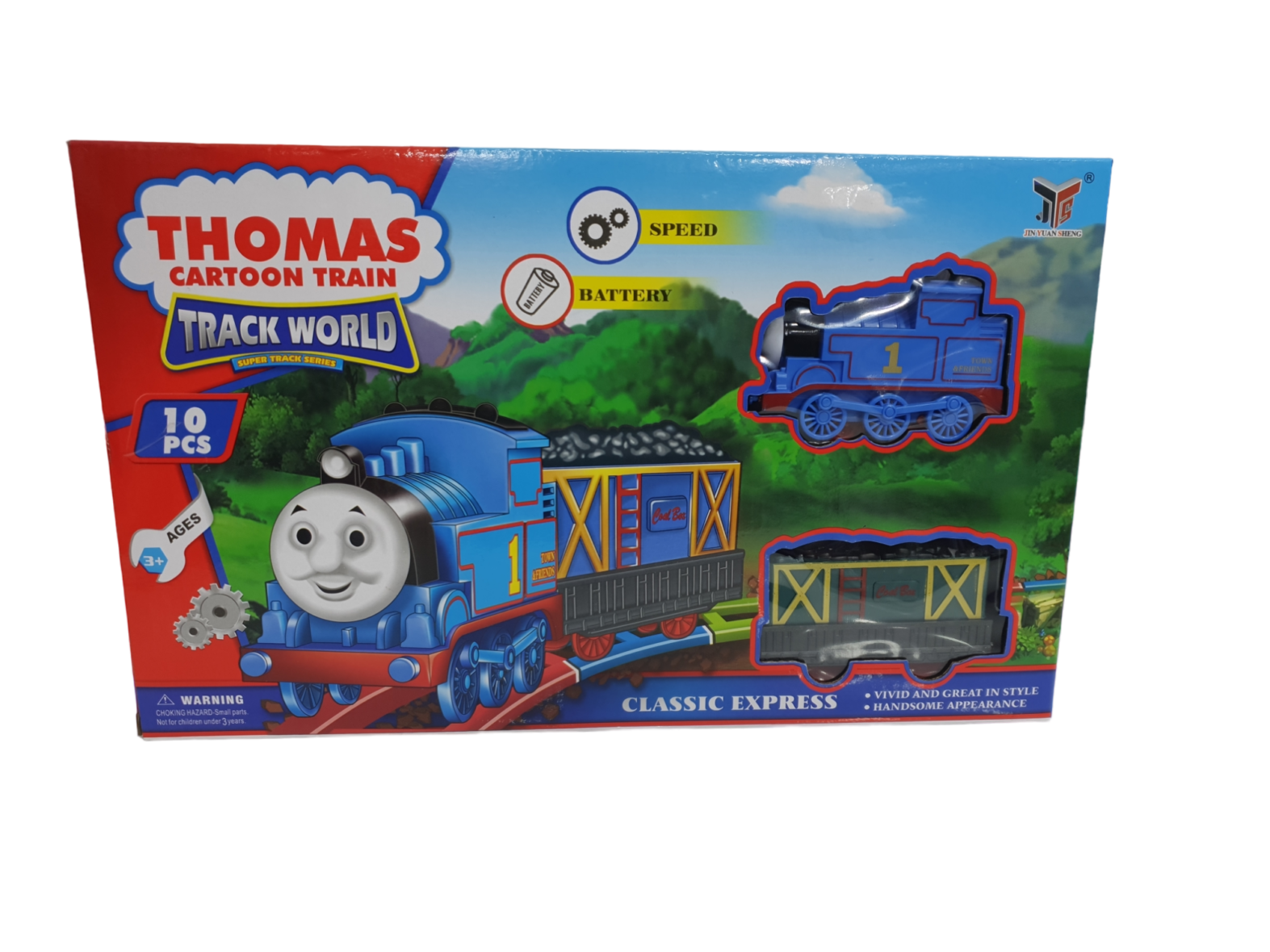 Train Thomas10 Pcs