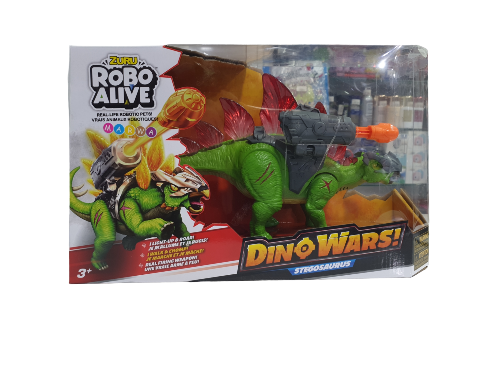Robo Alive Dino Wars Stegosaurus Zuru