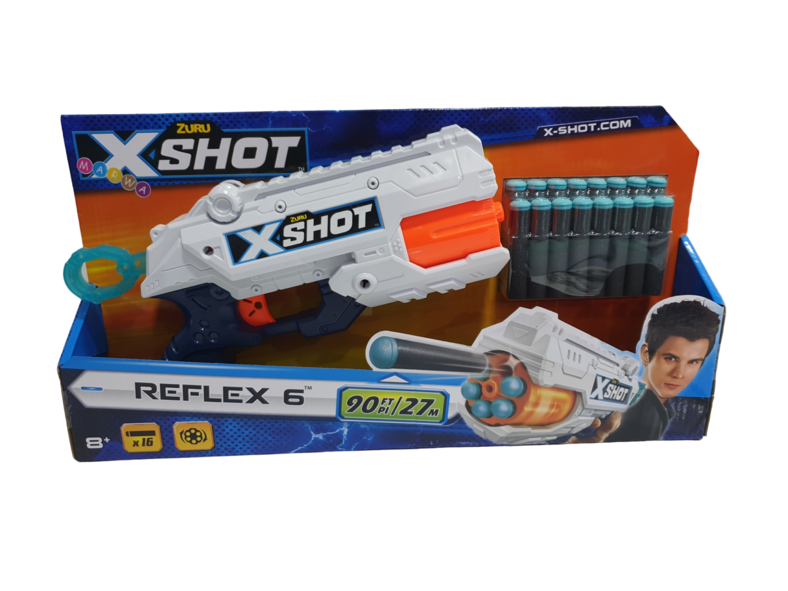 Pistolet Xshoot Reflex 6 ZURU